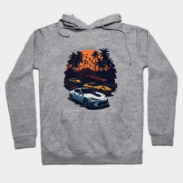 Toyota GR86 Classic Car Hoodie by Cruise Dresses